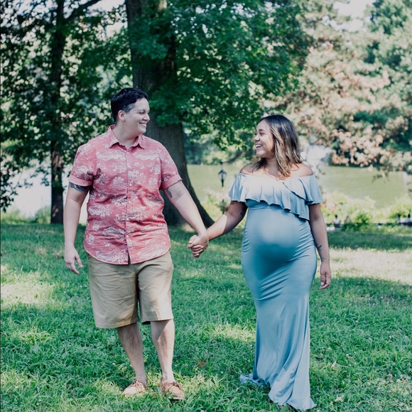 Molliya Maternity Long Dress - Picture 4 of 4